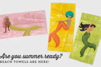 New! Beach towels are here!