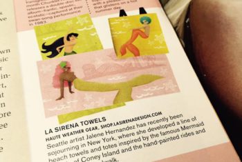 La Sirena’s Coney Island Mermaids get a little love in Seattle’s CityArts Magazine