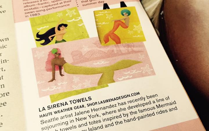 La Sirena’s Coney Island Mermaids get a little love in Seattle’s CityArts Magazine